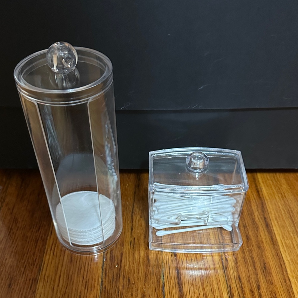 Clear Acrylic Storage Containers